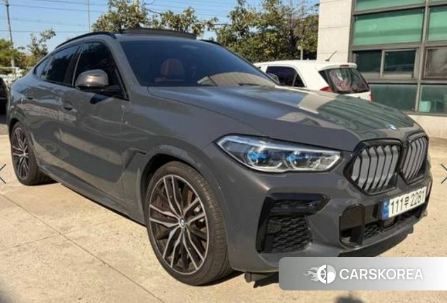 BMW X6 (G06) 2022 Серый из Кореи, фото 4