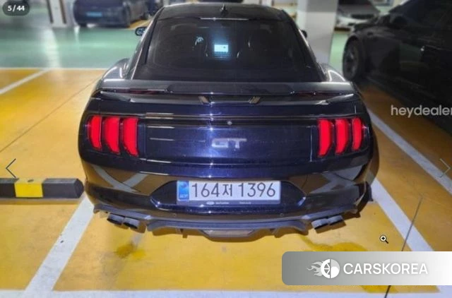 Ford Mustang 2020 Черный из Кореи, фото 4