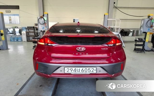Hyundai The New Ionic Hybrid 2019 Красный из Кореи, фото 6
