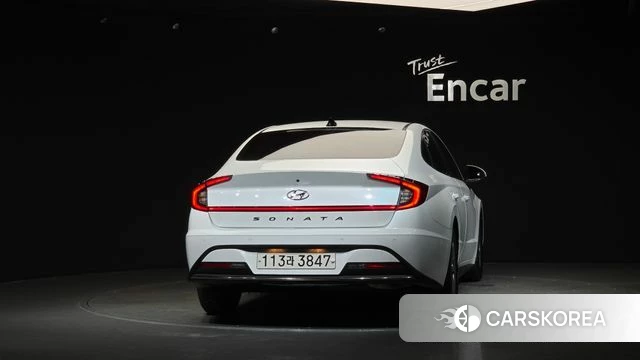 Hyundai Sonata (DN8) 2019 Белый из Кореи, фото 4