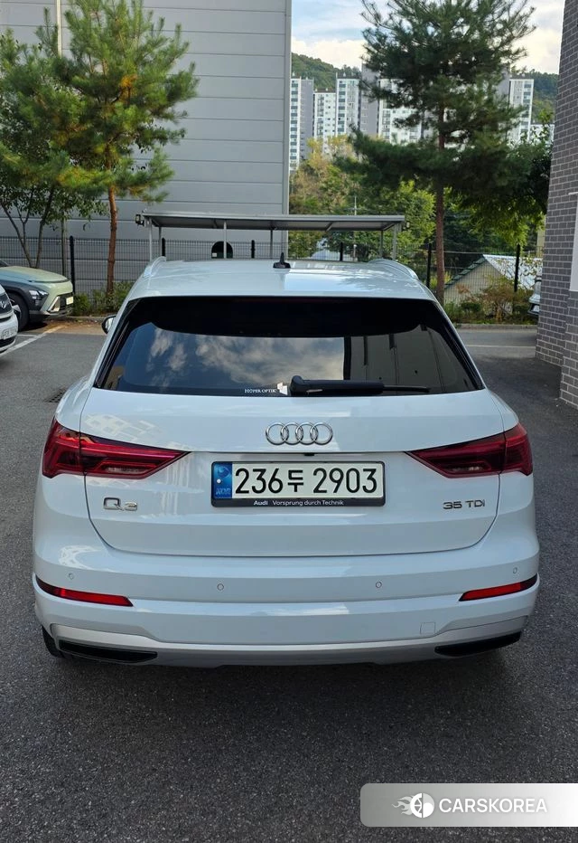 Audi Q3 (F3) 2020 Белый из Кореи, фото 4