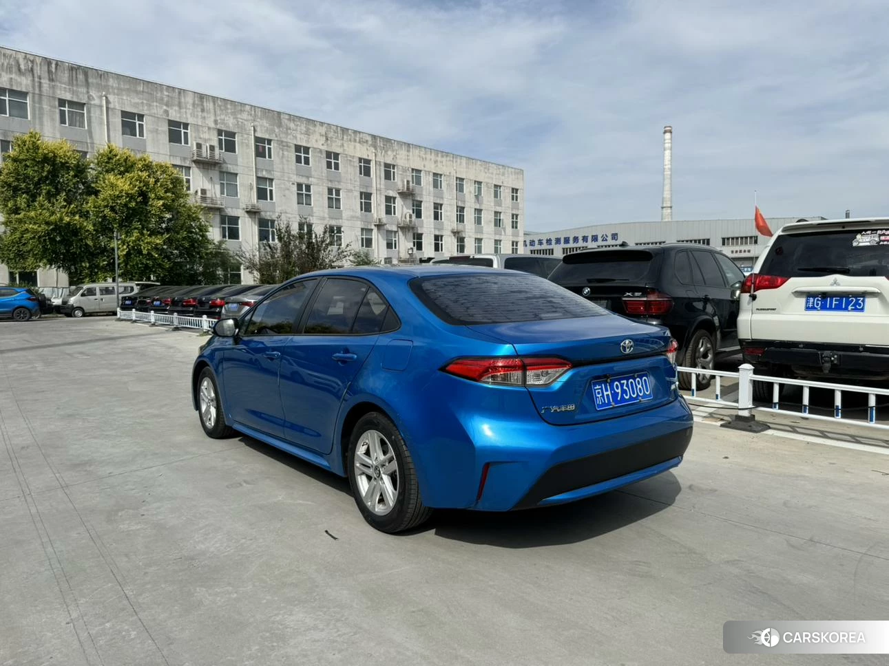 Toyota Levin 2021 Синий из Китая, фото 4