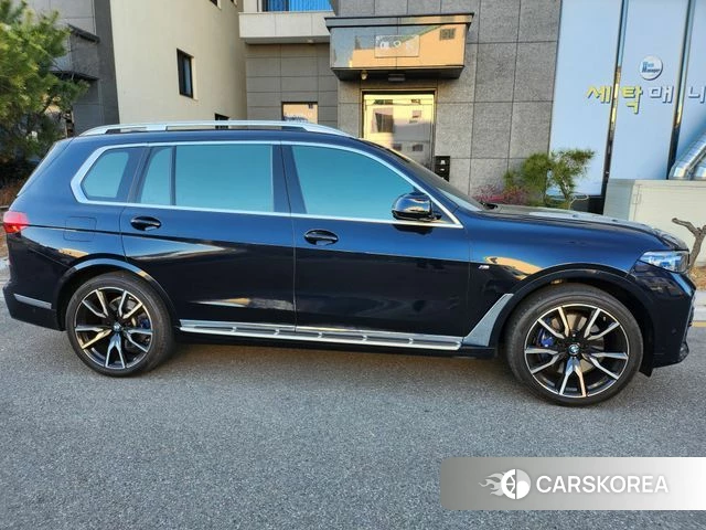 BMW X7 (G07) 2021 Синий из Кореи, фото 4