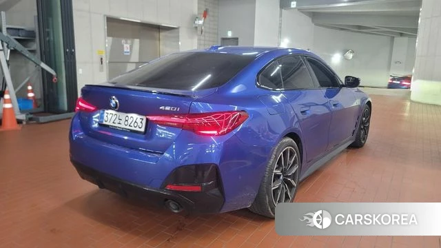 BMW 4 Series (G22) 2025 Синий из Кореи, фото 4