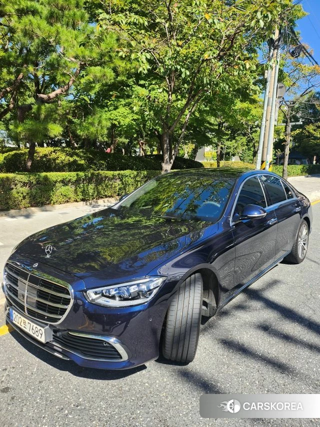 Mercedes-Benz S-Class W223 2022 Синий из Кореи, фото 5