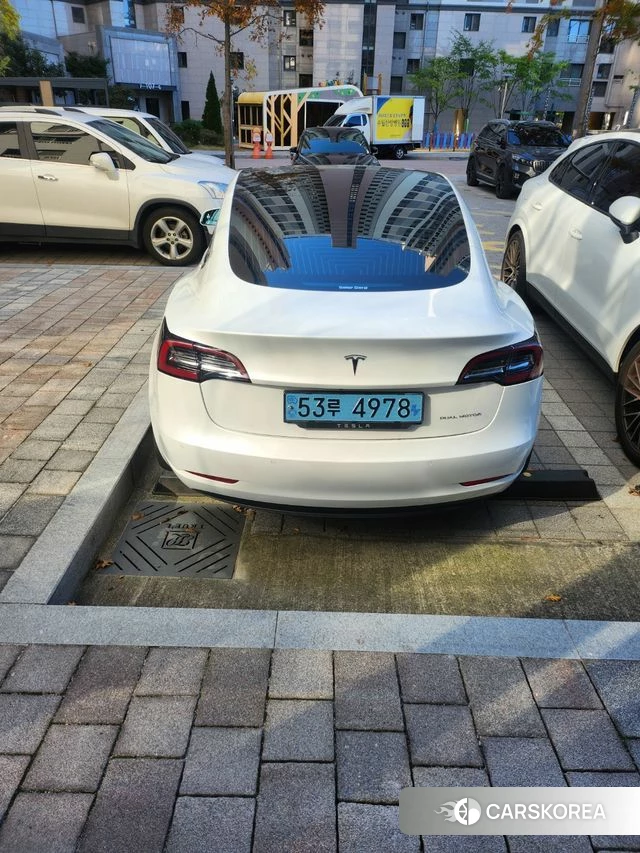 Tesla Model 3 2020 Белый из Кореи, фото 4