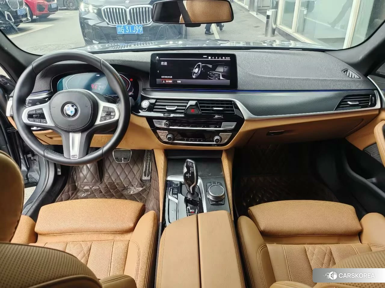BMW 5 series 2021 Серебристо-серый из Китая, фото 4