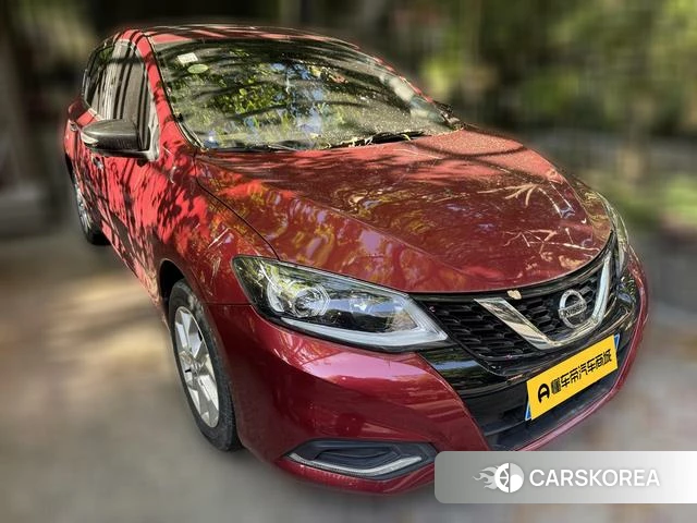 Nissan Tiida 2021 Красный из Китая, фото 4