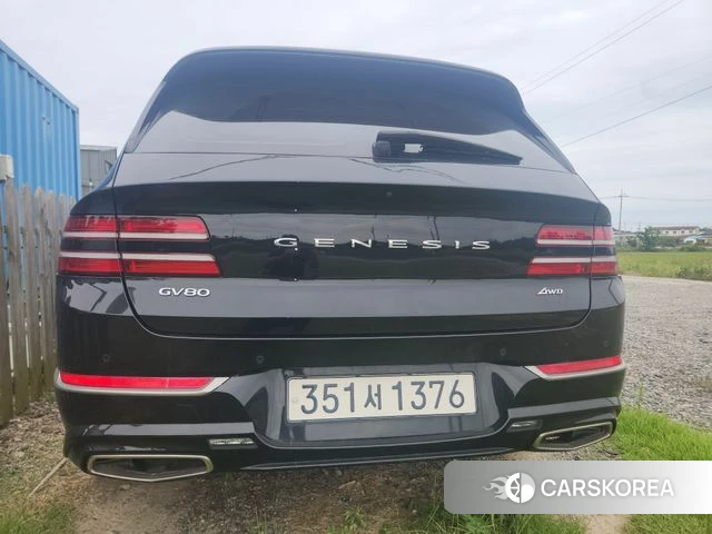 Genesis GV80 2022 Черный из Кореи, фото 4