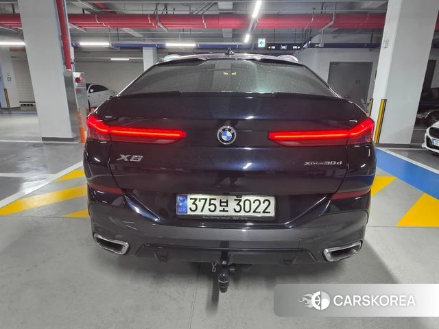 BMW X6 (G06) 2020 Черный из Кореи, фото 4