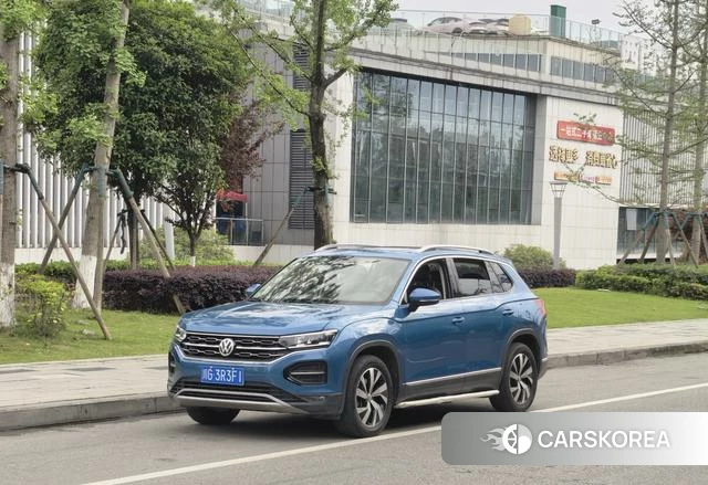 Volkswagen Tayron 2020 Синий из Китая, фото 4