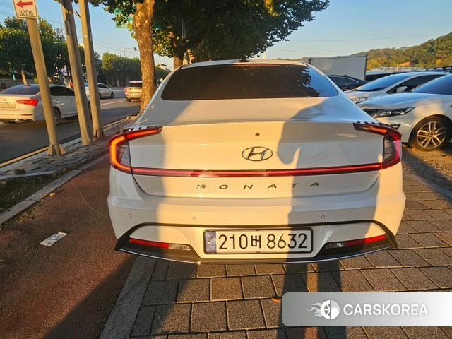 Hyundai Sonata (DN8) 2021 Белый из Кореи, фото 6
