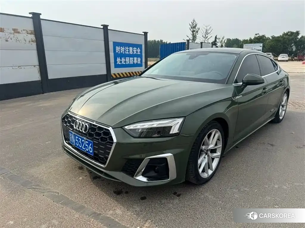 Audi A5 2023 Зеленый из Китая, фото 4