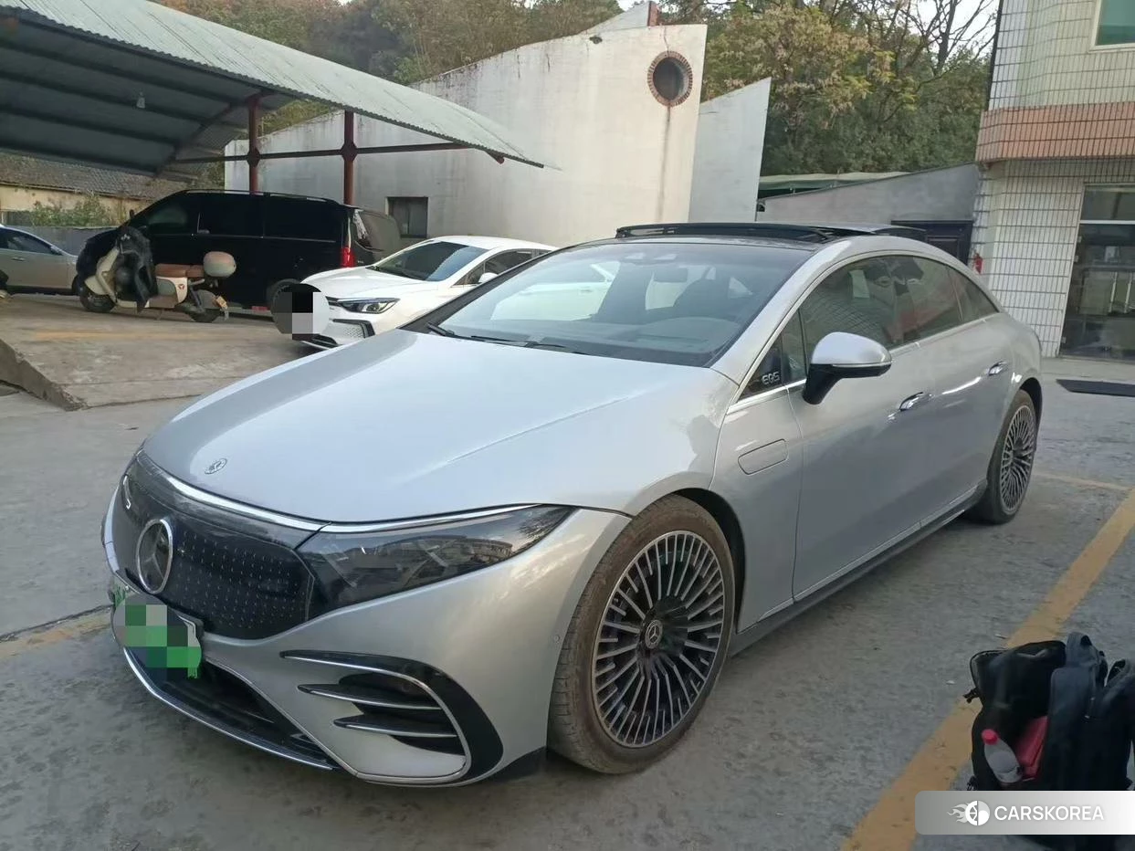 Mercedes-Benz EQS 2021 Серебристо-серый из Китая, фото 6
