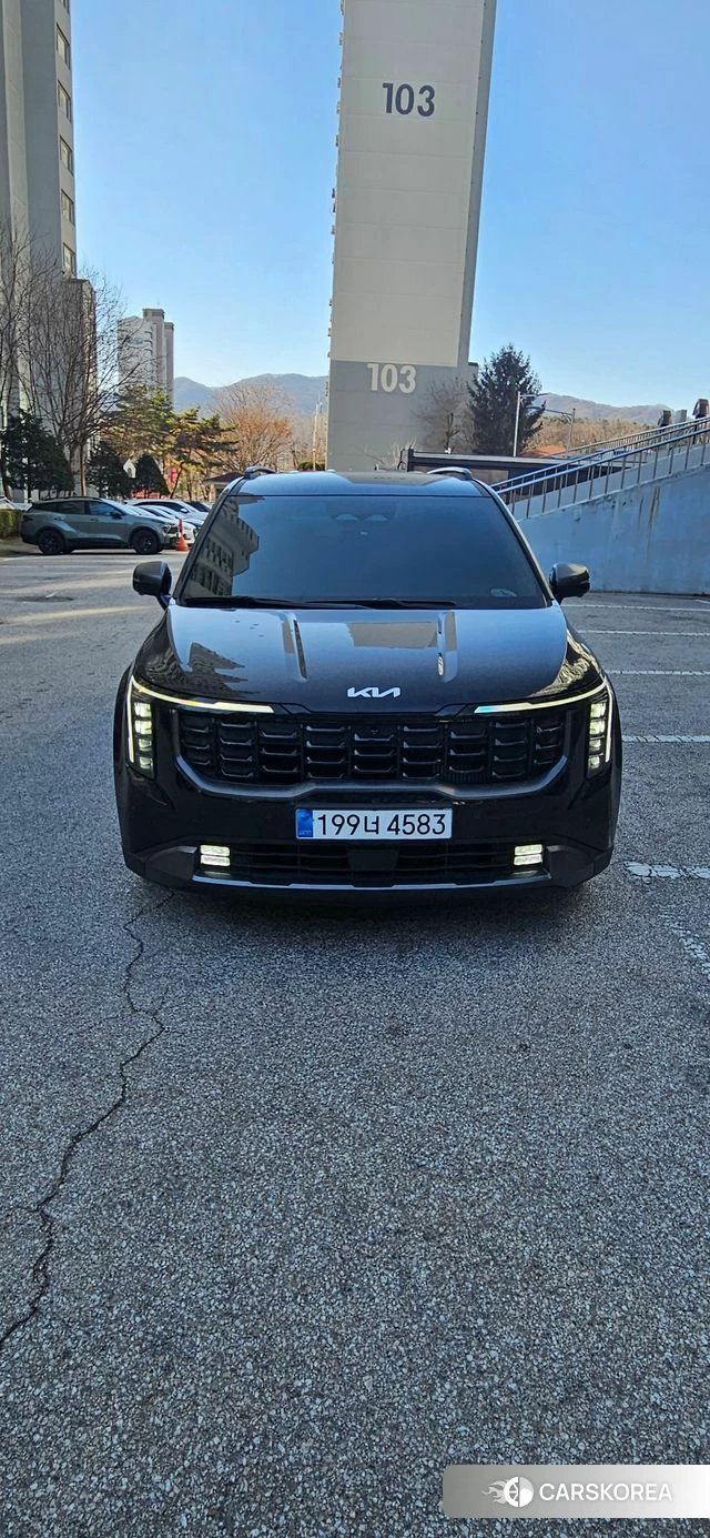 Kia The New Carnival 4th Generation 2024 Черный из Кореи, фото 6