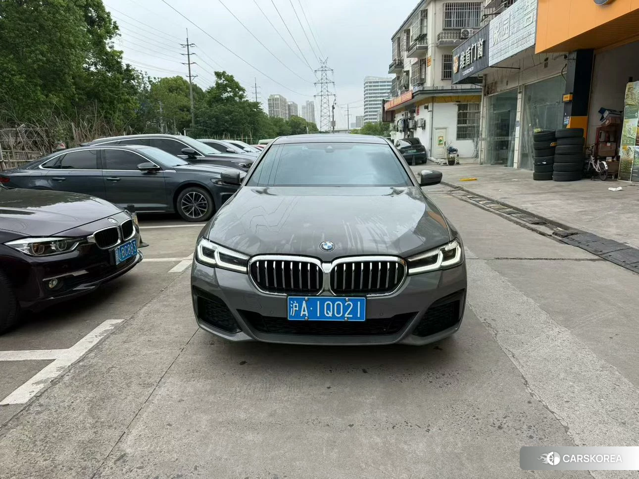 BMW 5 series 2021 Темно-серый из Китая, фото 4