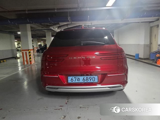 Genesis Electrified GV70 2022 Красный из Кореи, фото 4