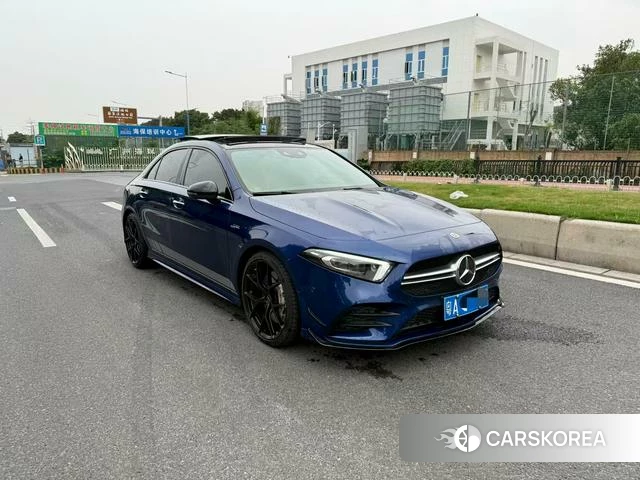 Mercedes-Benz AMG A-Class 2021 Синий из Китая, фото 4