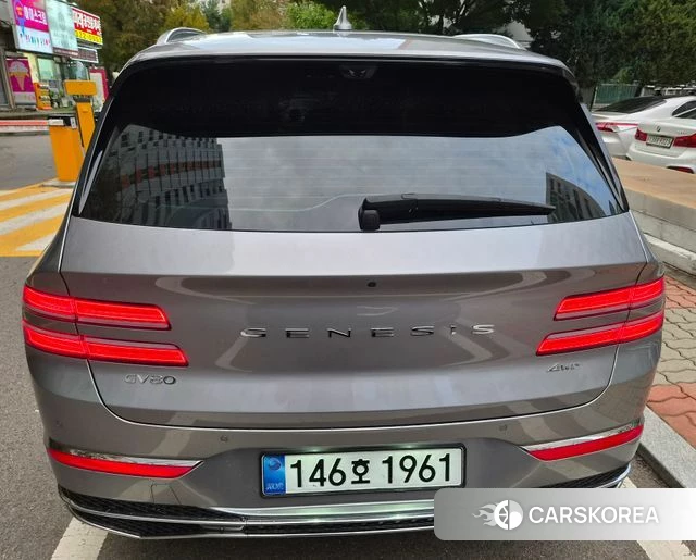 Genesis GV80 2024 Серебристо-серый из Кореи, фото 4