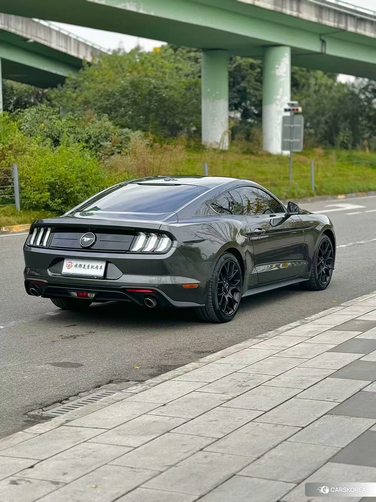 Ford Mustang 2020 Темно-серый из Китая, фото 4