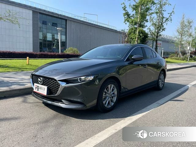Mazda 3 2021 Серебристо-серый из Китая, фото 5