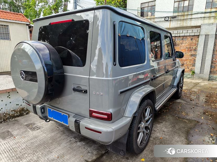 Mercedes-Benz AMG G-Class 2021 Серебристо-серый из Китая, фото 4