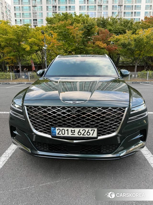 Genesis GV80 2020 Темно-зеленый из Кореи, фото 5