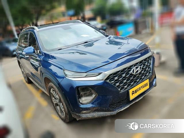 Hyundai Santa Fe 2020 Синий из Китая, фото 4