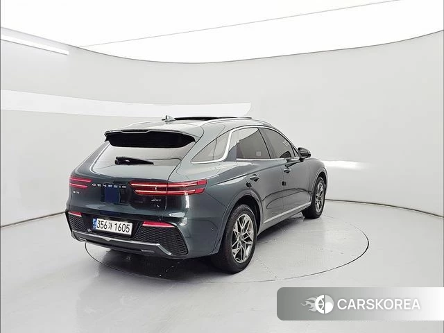 Genesis GV70 2021 Темно-зеленый из Кореи, фото 4