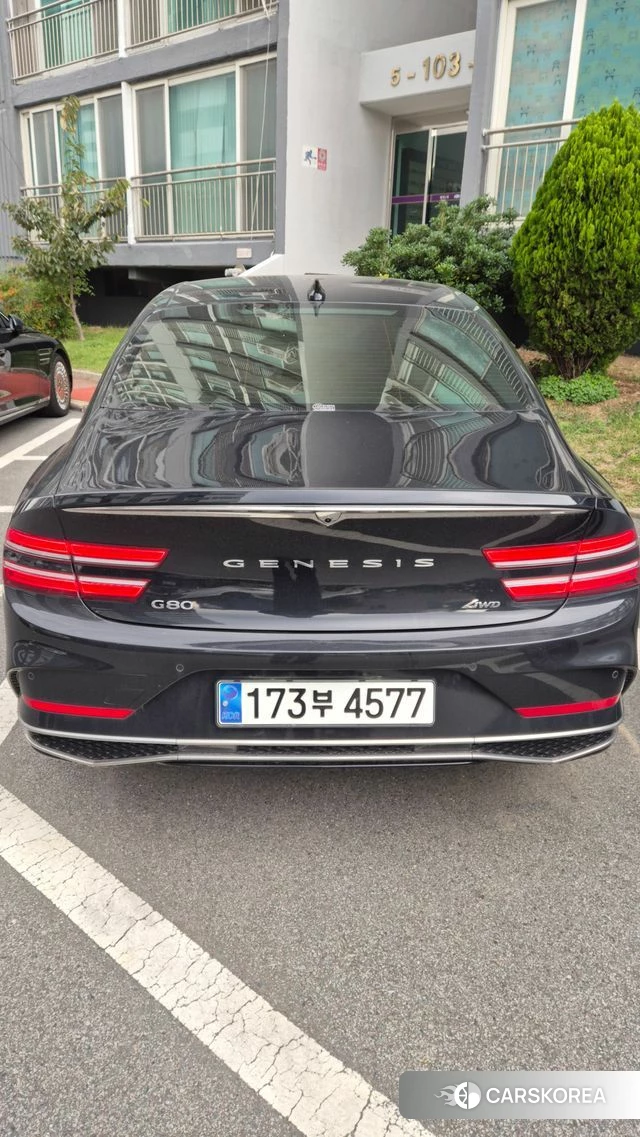 Genesis G80 (RG3) 2024 Черный из Кореи, фото 4