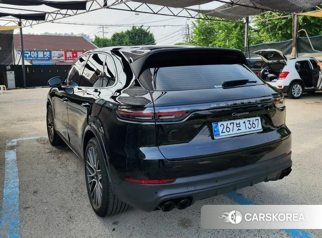 Porsche Cayenne (PO536) 2023 Черный из Кореи, фото 4