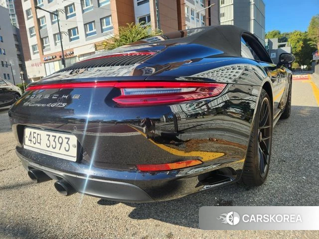 Porsche 911 2018 Черный из Кореи, фото 4