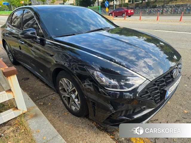 Hyundai Sonata (DN8) 2022 Черный из Кореи, фото 4