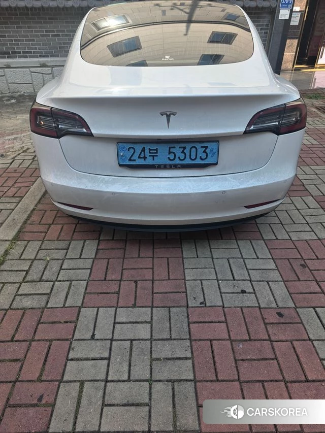 Tesla Model 3 2020 Белый из Кореи, фото 4