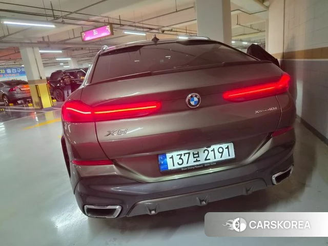 BMW X6 (G06) 2022 Серебристо-серый из Кореи, фото 6