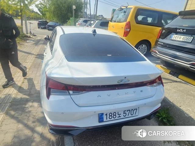 Hyundai Avante (CN7) 2021 Белый из Кореи, фото 4