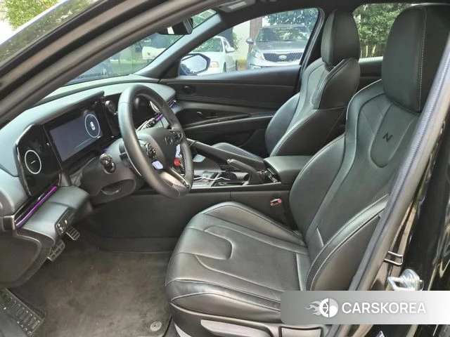 Hyundai The New Avante (CN7) 2023 Черный из Кореи, фото 4