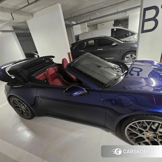 Porsche 911(992) 2021 Синий из Кореи, фото 4