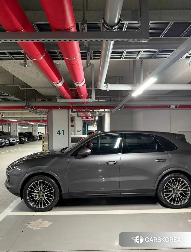 Porsche Cayenne (PO536) 2020 Серый из Кореи, фото 4