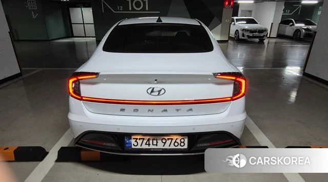 Hyundai Sonata (DN8) 2022 Белый из Кореи, фото 5