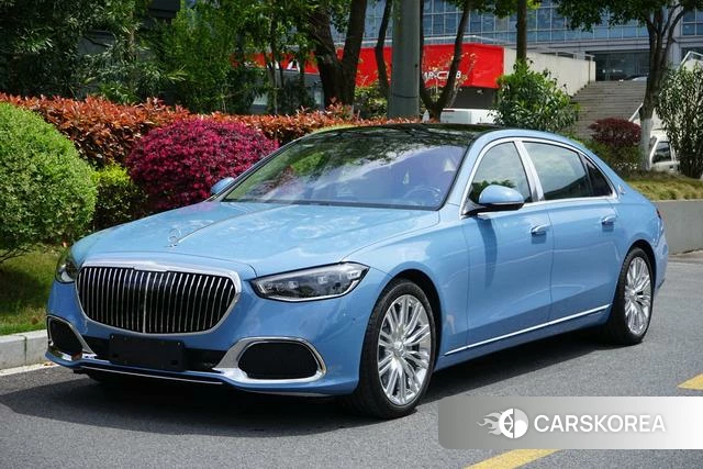 Mercedes-Benz Maybach S-Class 2025 Синий из Китая, фото 4