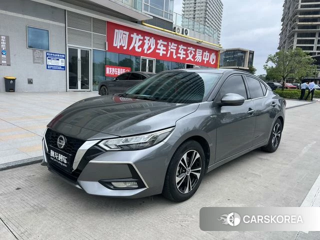 Nissan Sylphy 2021 Серебристо-серый из Китая, фото 4