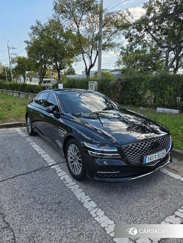 Genesis G80 (RG3) 2021 Черный из Кореи, фото 5