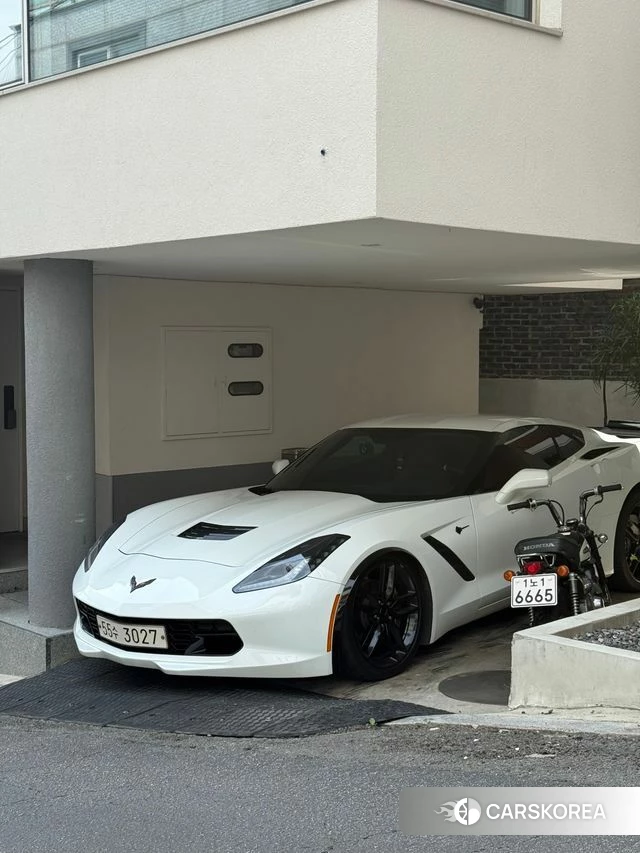 Chevrolet Corvette 2018 Белый из Кореи, фото 4