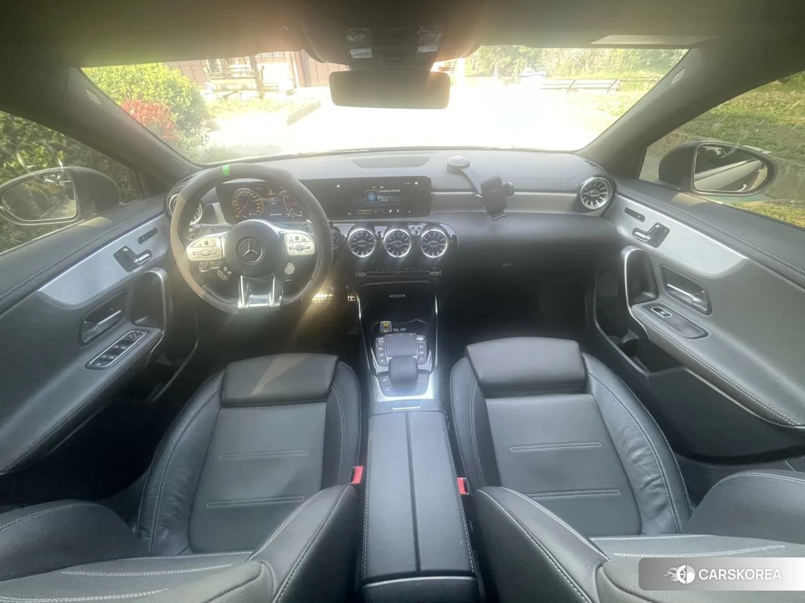 Mercedes-Benz AMG A-Class 2021 Серебристо-серый из Китая, фото 4