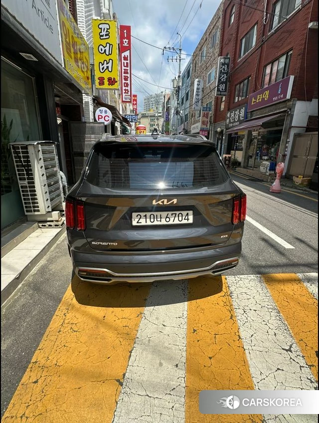 Kia The New Sorento 4th Generation 2023 Серый из Кореи, фото 4