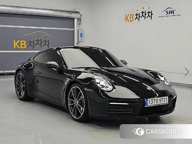 Porsche 911(992) 2023 Черный из Кореи, фото 4