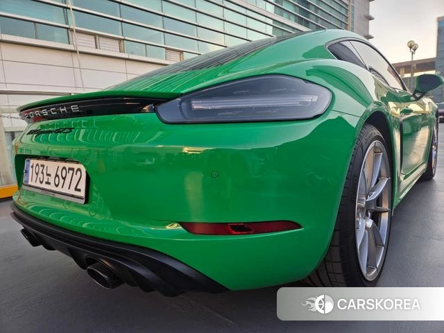 Porsche 718 Cayman 2022 Зеленый из Кореи, фото 4