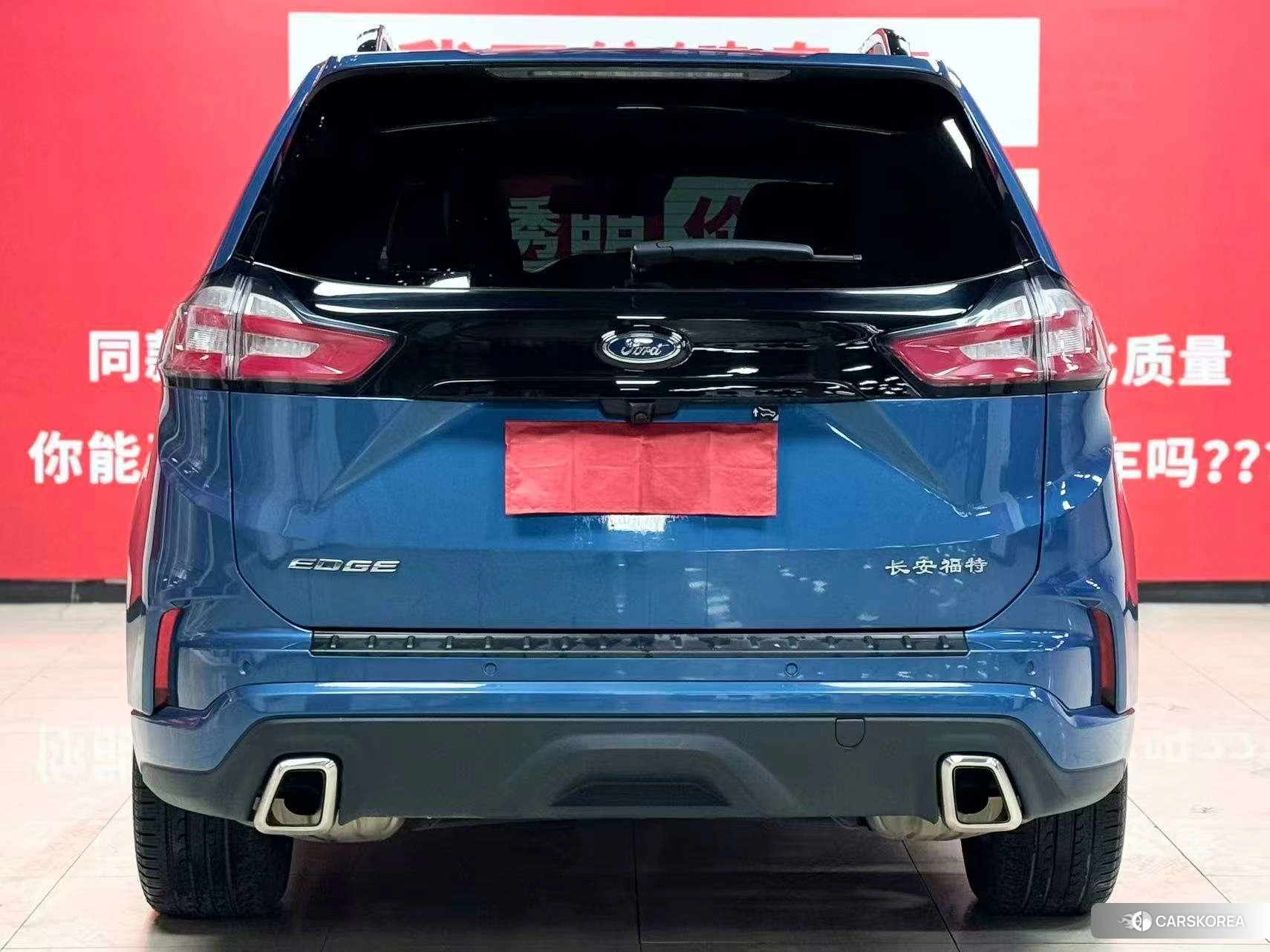 Ford Edge 2019 Синий из Китая, фото 4