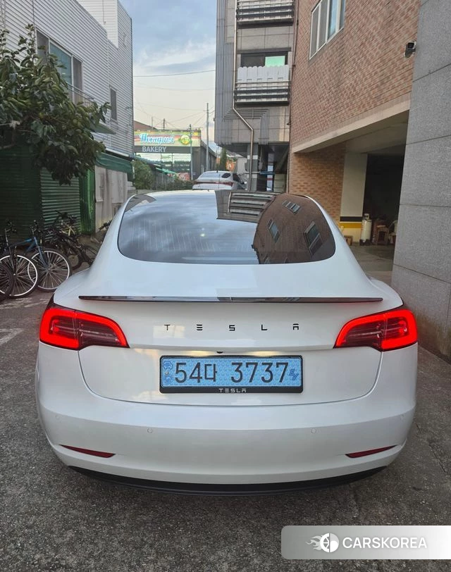 Tesla Model 3 2020 Белый из Кореи, фото 6
